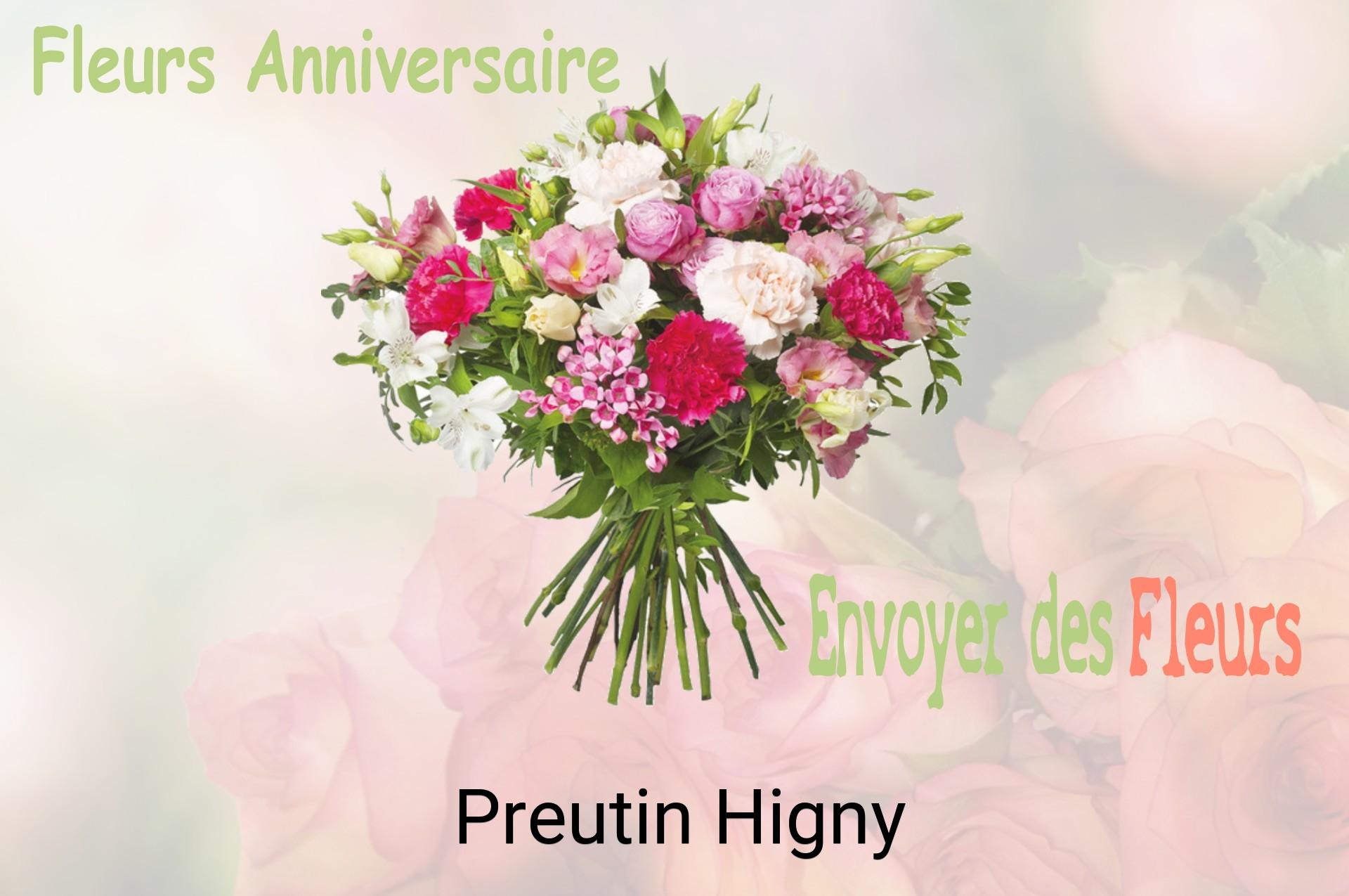 Bouquet de fleurs d’anniversaire livré à Preutin-Higny